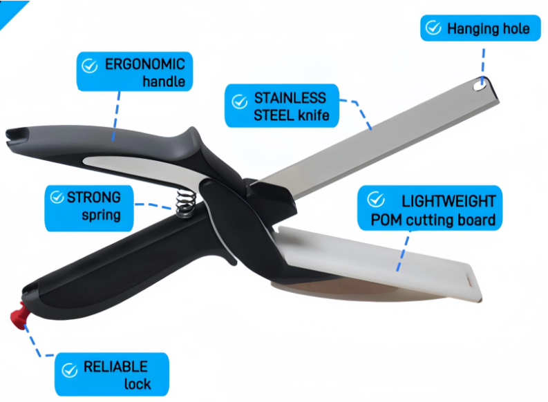 ChefTool®: Compacto y fácil de usar para cualquier cocina.